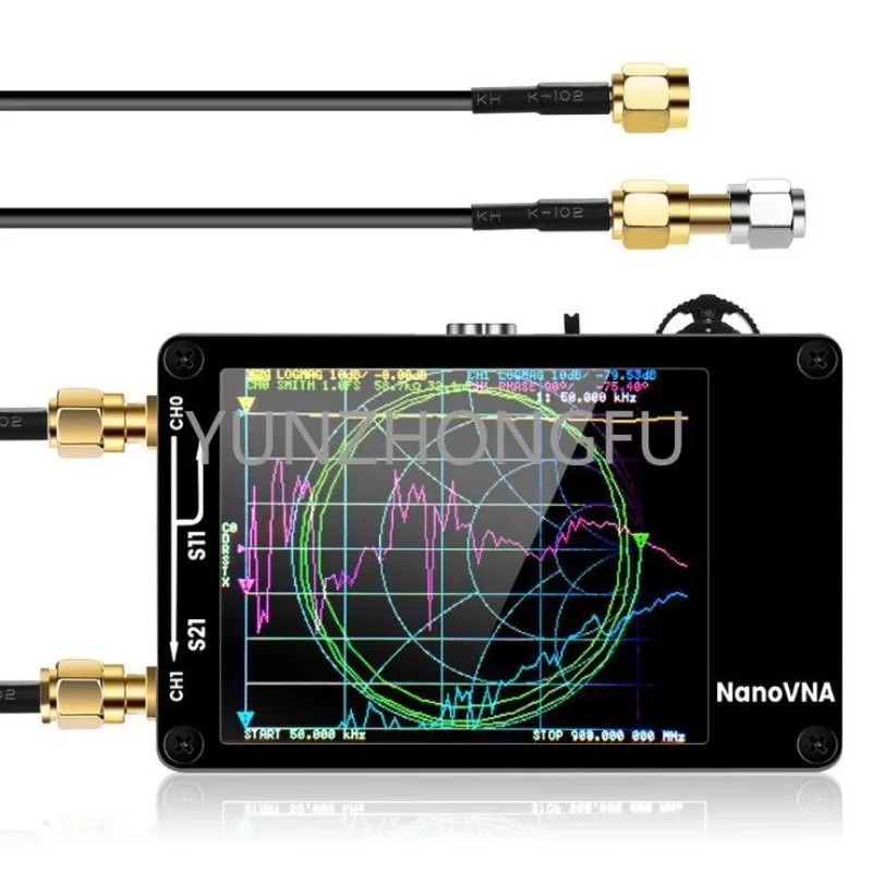 Nanovna 2.8-Inch Tft Display VNA-H Portable Digital Vector Network 50khz-900mhz