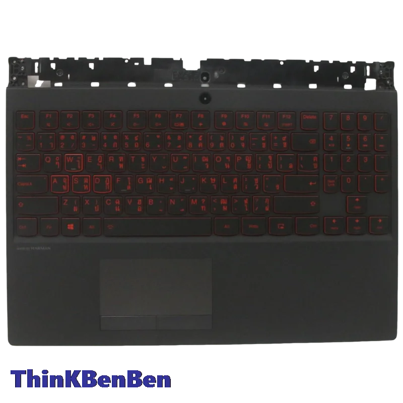 TH Thai Black Keyboard Upper Case Palmrest Shell Cover For Lenovo Legion Y540 15 15IRH Y7000 2019 PG0 5CB0U43771