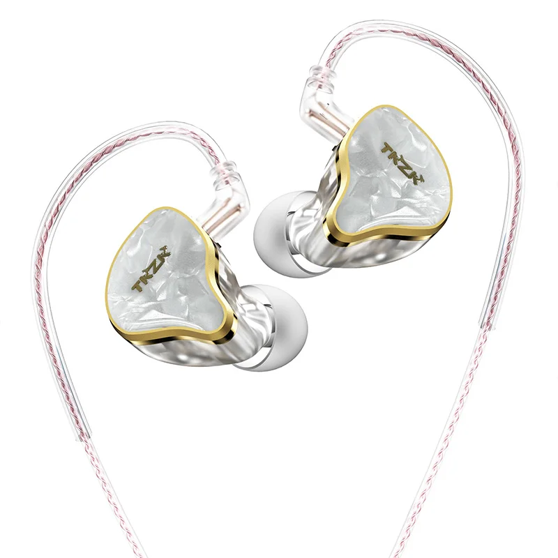 TKZK TK02 테슬라 듀얼 자기 회로 DD 유선 헤드폰 HiFi 인이어 모니터 이어폰(금도금 2핀 IEMS 케이블 헤드셋 포함) 썸네일 3