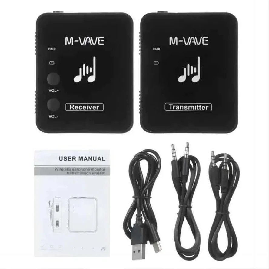 

Wp-10 2.4G Wireless Transmission Headphone Earphone MS-1 Monitor System Transmitter Receiver Streaming for Stereo Microphones