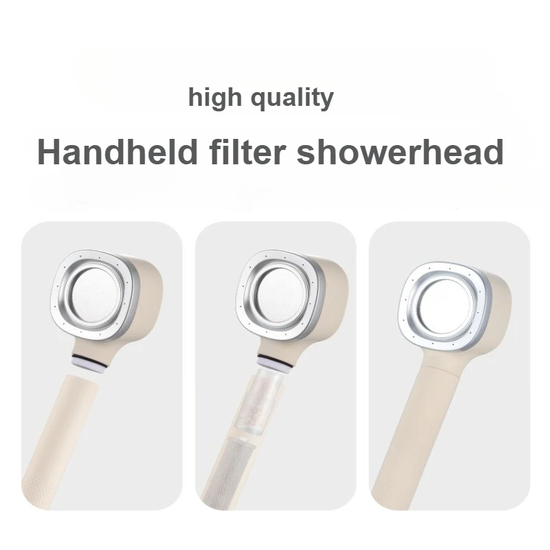 

Premium ABS Handheld Shower Head 2 Modes Aromatherapy Filtered High Pressure
