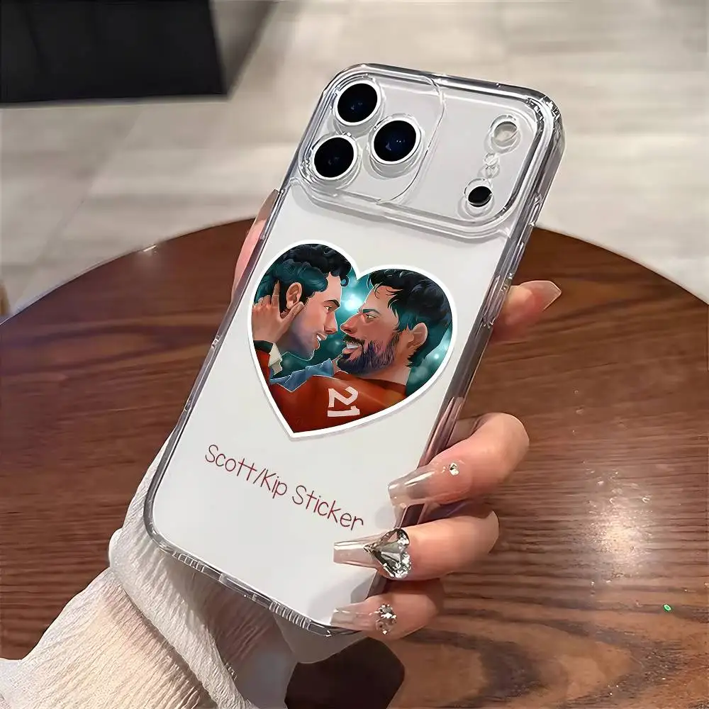 

K-Kip Grady S-Scott Hunter Game Changer Phone Case For iPhone 17 16 15 14 13 12 11 Mini Pro Max Plus Transparent Cover