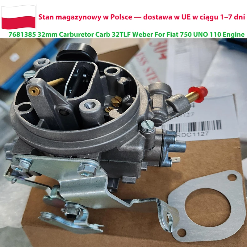 Nagelneuer 32mm Vergaser 32TLF Weber für Fiat Uno 1100cc Motor Panda 750 4x4 903cc Motor Hochleistungs-Karburator 7681385