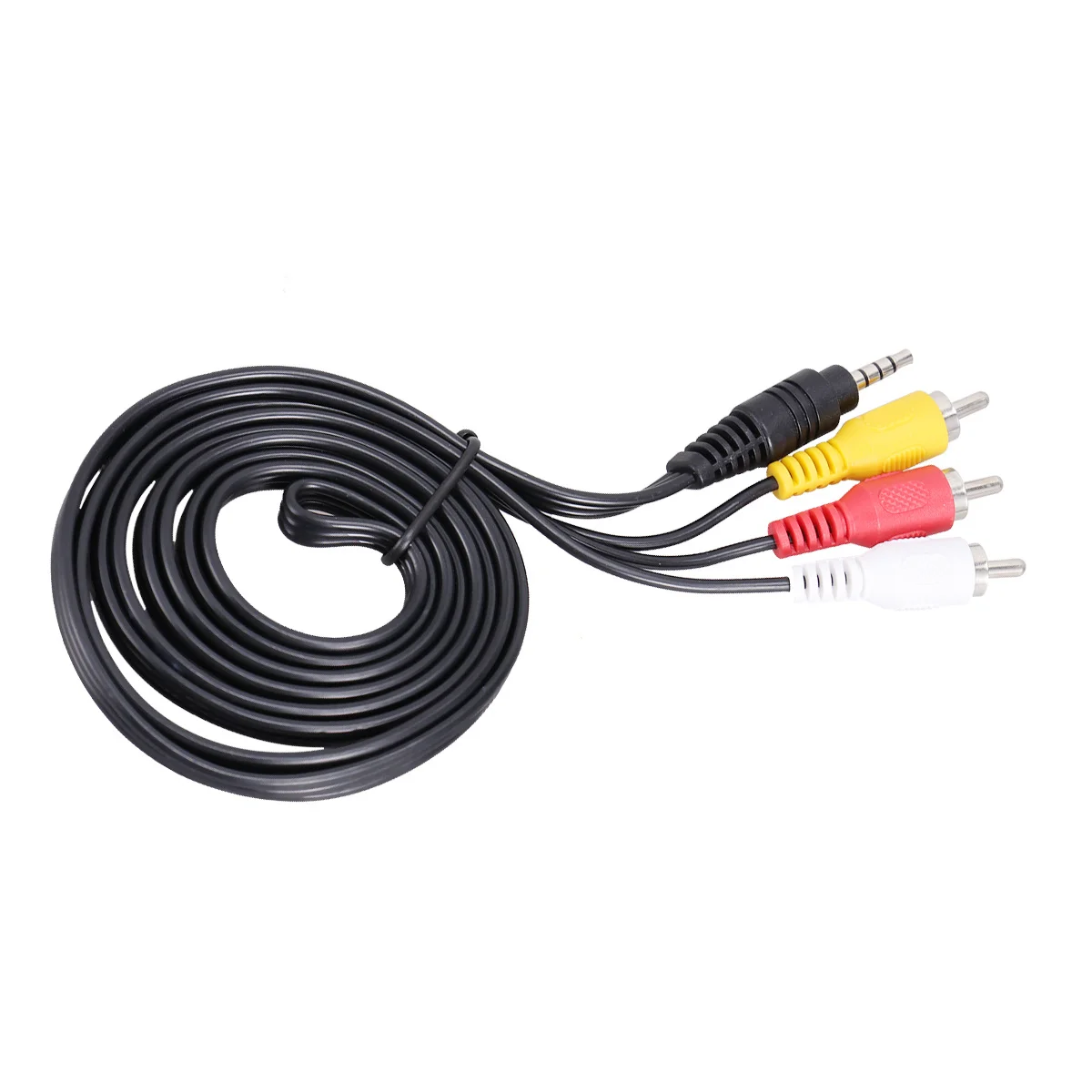 

Video Audio Cable For Camcorder Stereo To Adapter Compatible With Tv Dvd Player Vcr Auxiliary Input Devices