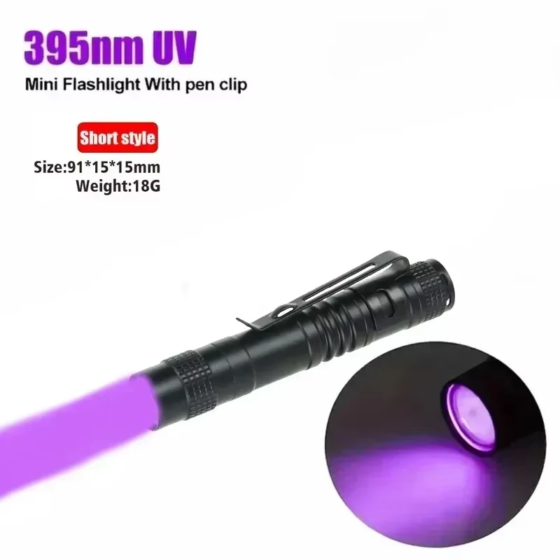 Kleine Mini-LED-Taschenlampe, Handstift-Licht, Taschenlampe, taktische Taschenlampe, PenLight mit Clip, LED-Stift-Taschenlampe