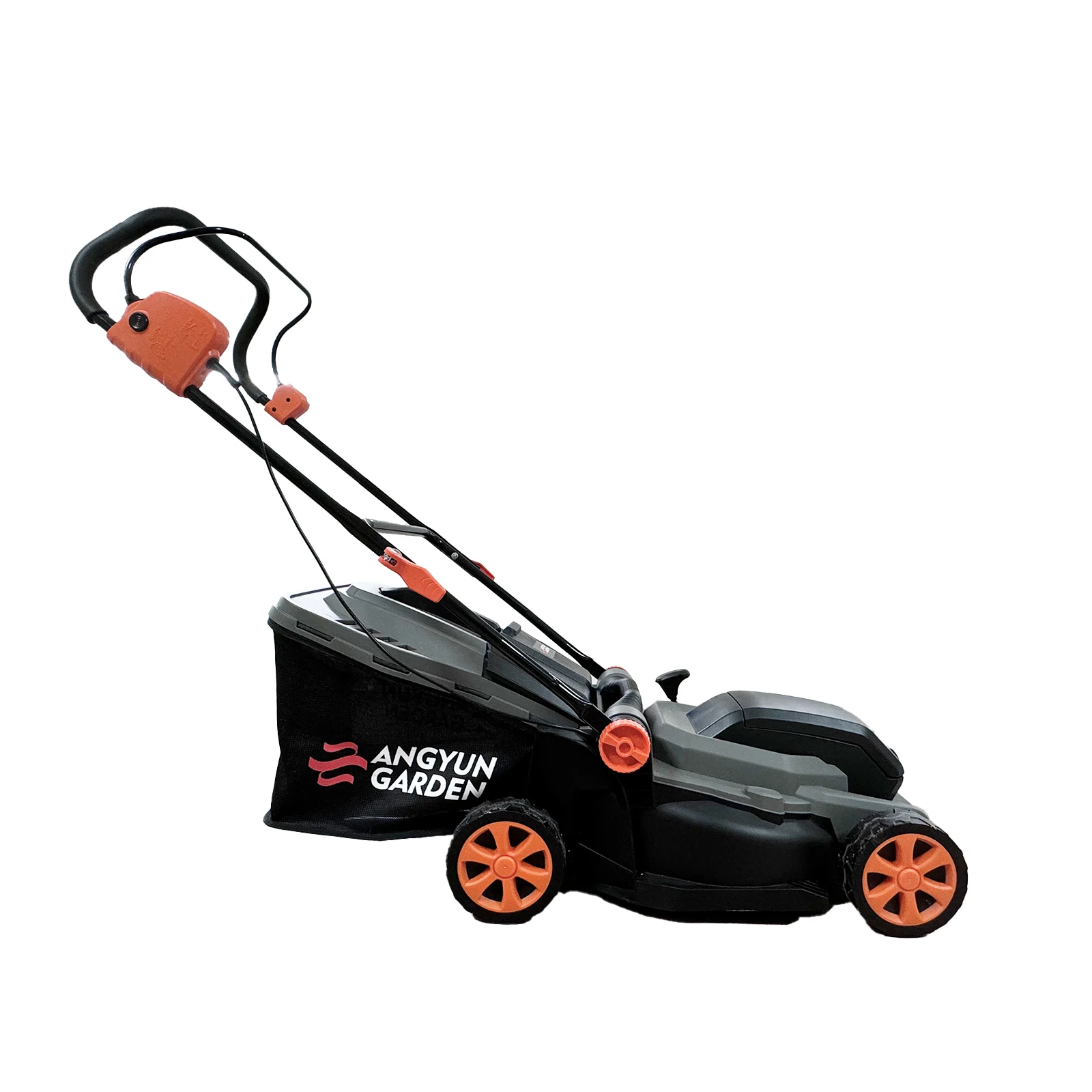 Factory-Sold Corded Self-Propelled Lawn Mower 340mm with 6 Cutting Height Setting 220-240V