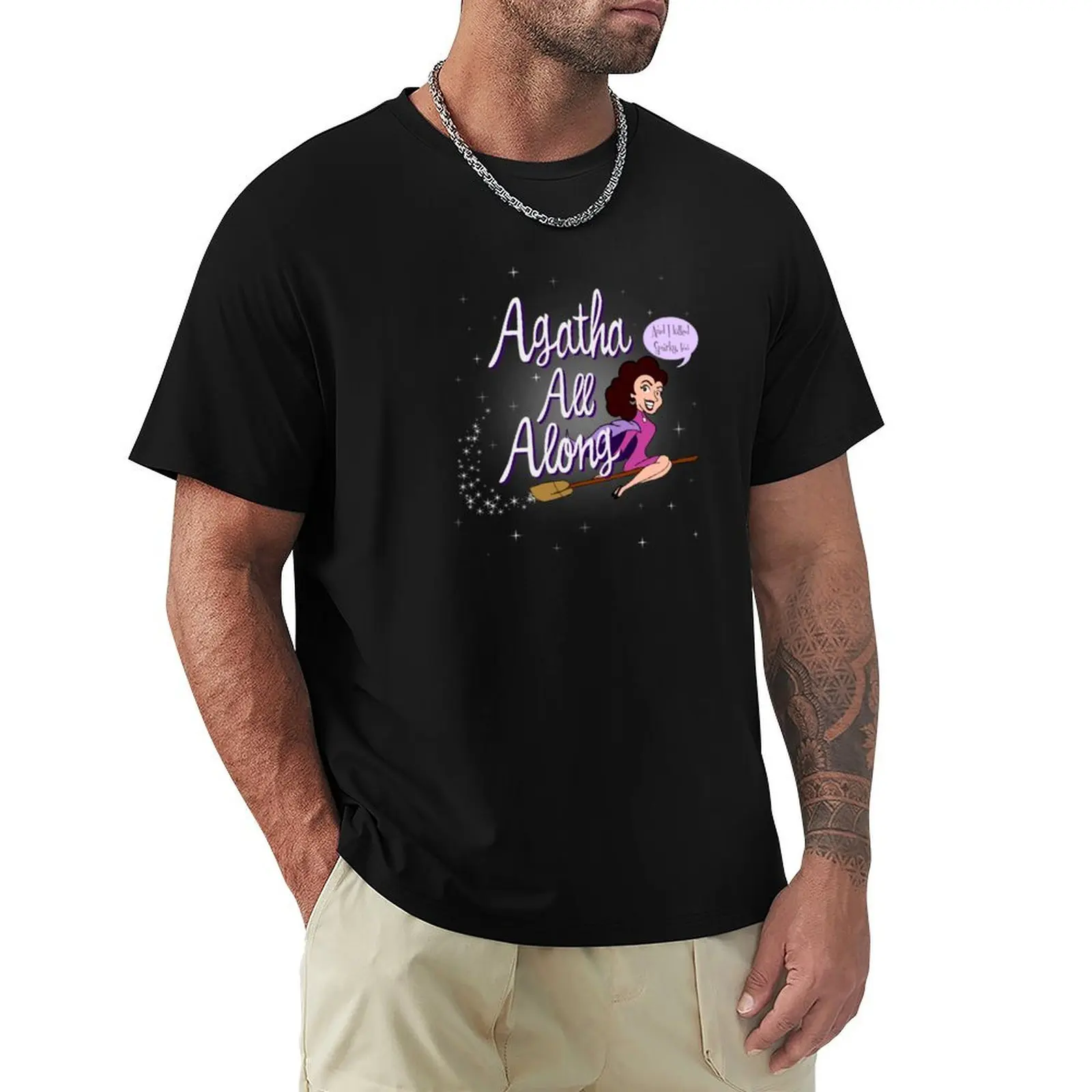 Agatha All Along T-Shirt t shirt man luxury T-Shirt