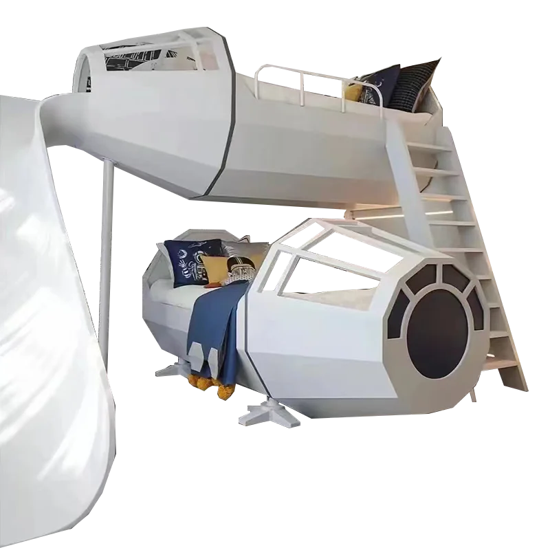 

Go to bed, desk, light luxury single bed, simple multi-functional tree house bed