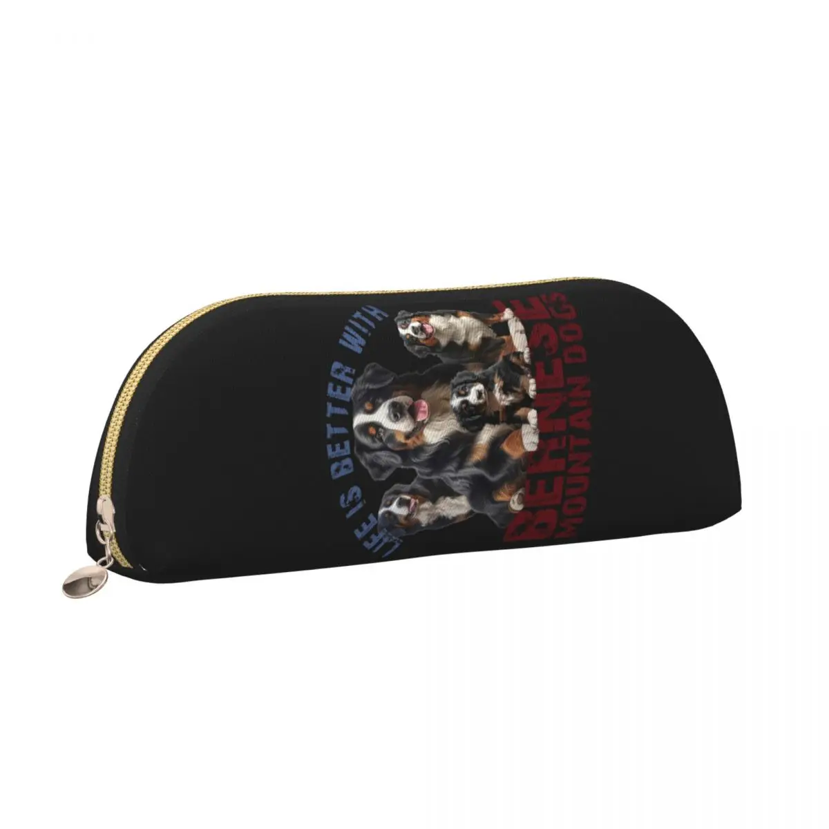 

Bernese Mountain Dog Pencil Case Pencil Pouch Storage Stationery Supplies Large Capacity Pen Box Pencil Bag for Students School