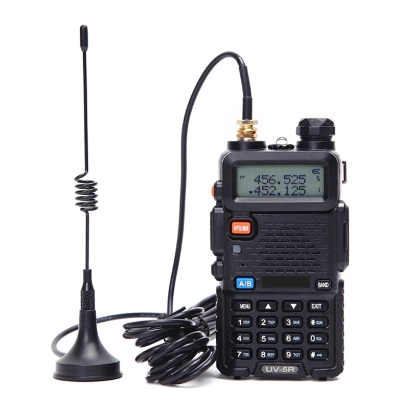 Baofeng-Antenne für tragbares Radio, Mini-Auto-VHF-Antenne für Quansheng 888S UV5R Walkie Talkie, UHF-Antenne