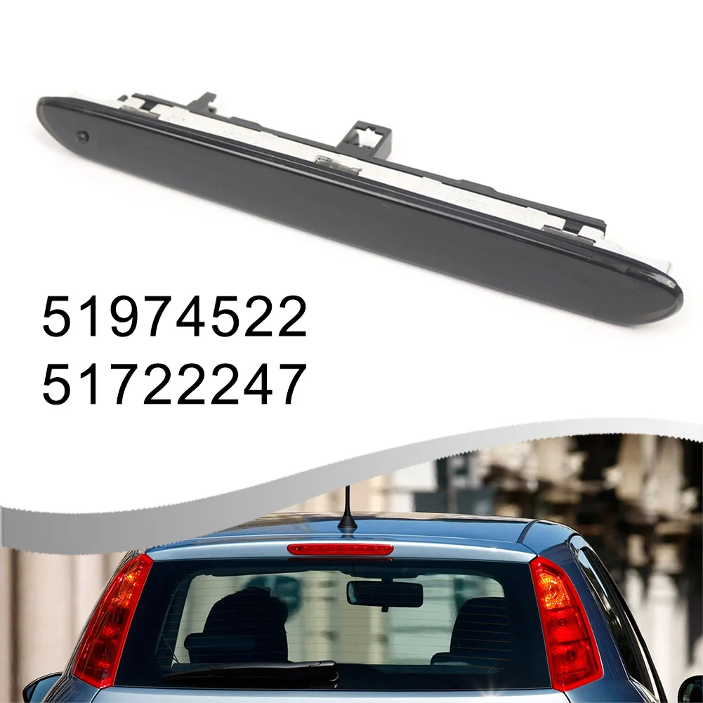 

Дополнительный стоп-сигнал для Fiat Grande Punto 2005-2012, задний фонарь, красный свет, номер 51974522, 26.8x5.2x3.1 см, ABS PC