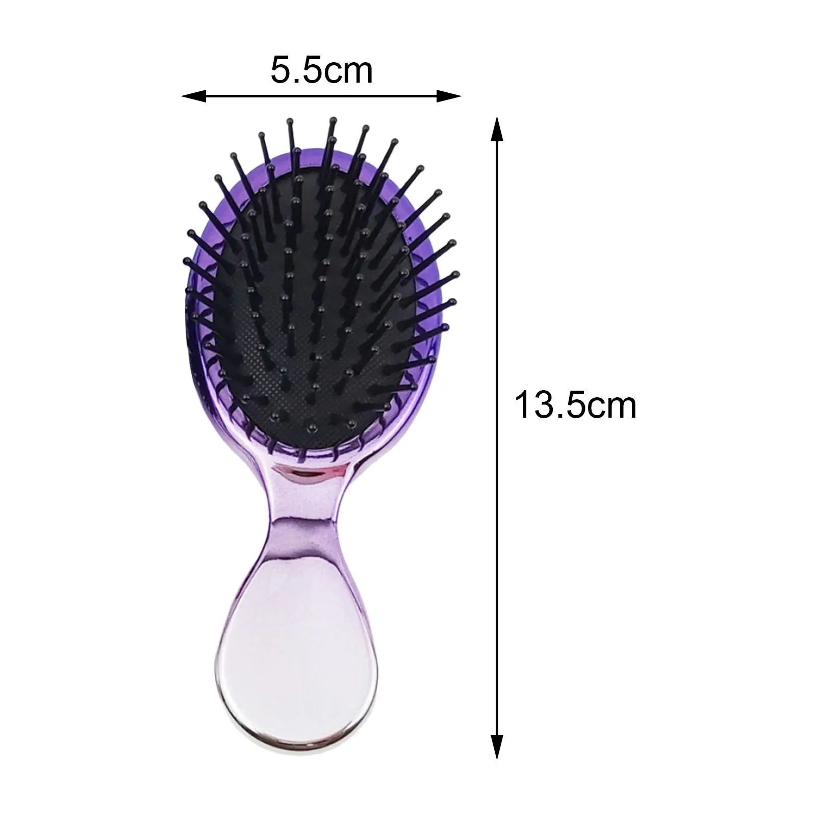 Peigne et poignée de brosse de coiffage pour hommes, anti-peigne pour le support des cheveux