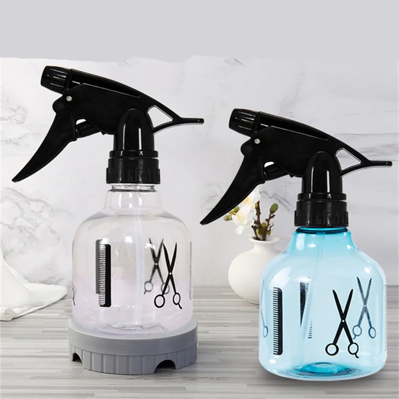 

250ML Hairdressing Spray Bottle Salon Barber Hair Tools Water Sprayer Transparent Make-up Style Portable Plastic Spray Bottles