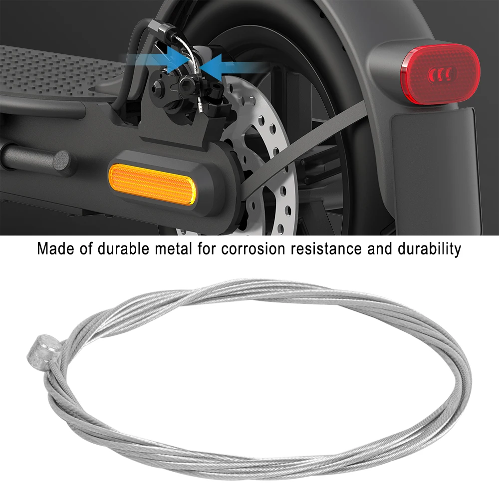 Edelstahl-Bremskabel für Elektrofahrräder Motorräder Roller Bremsleitung Innenkern-Teile Elektroroller-Zubehör – Detail 3