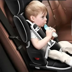 Child Car Safety Seat, Foldable Car Seat, Universal Fit for 7 Months to 12 Years, Convenient and Secure Baby Car Seat Solution