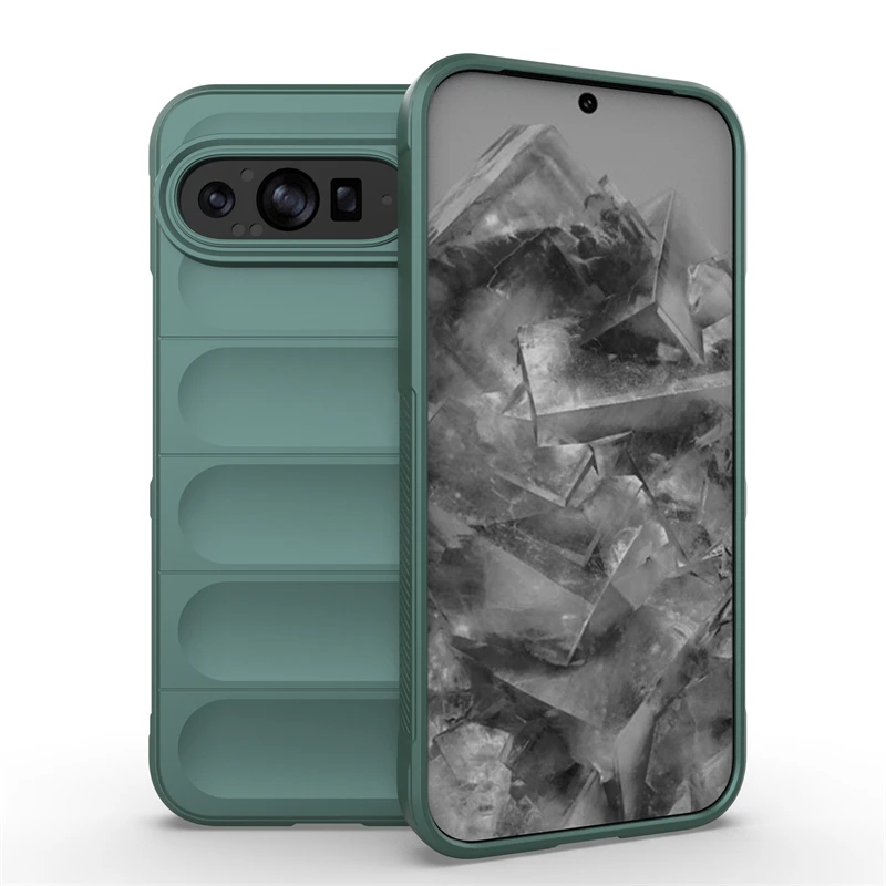 For Google Pixel 9 Pro Case Silicone Cover Pixel 9 Pro Cover Shockproof Rubber Matte Phone Protector Pixel 9 Pro XL Case