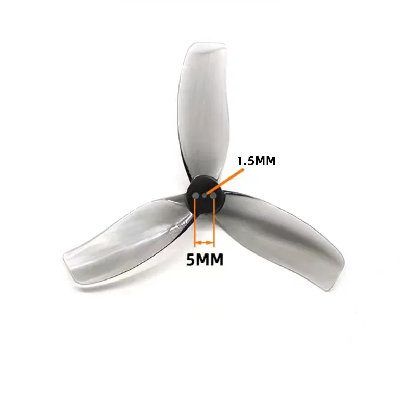HQProp Duct 90mm 3-blade T90mmX3 CW CCW 3.5inch Grey Propeller Poly Carbonate RC Cinewhoop Ducted Drones Racing Quadcopter