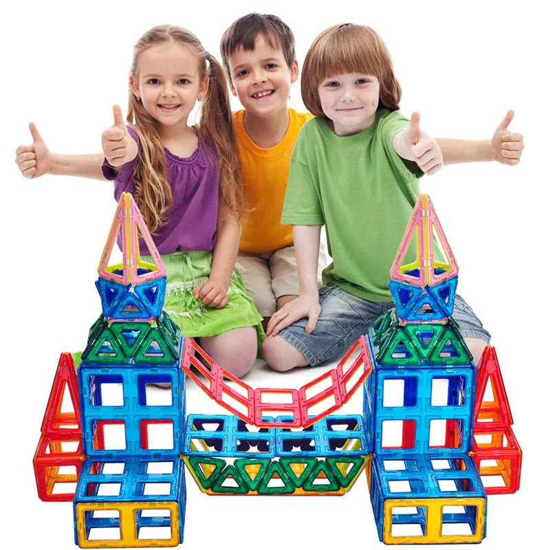 50/100 pçs crianças ímã magnético blocos de construção imanix jogos mecânicos conjuntos de presente crianças brinquedos montessori menino brinquedo educativo