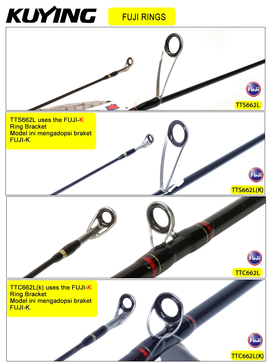 KUYING TETON L Light 1.98m 6\'6\