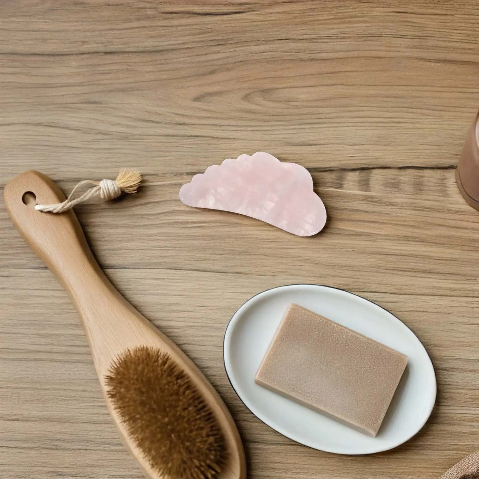 

Crystal Scraping Board for Face and Body Massage Natural Stone Facial Roller Spa Tool Beauty Skincare Equipment