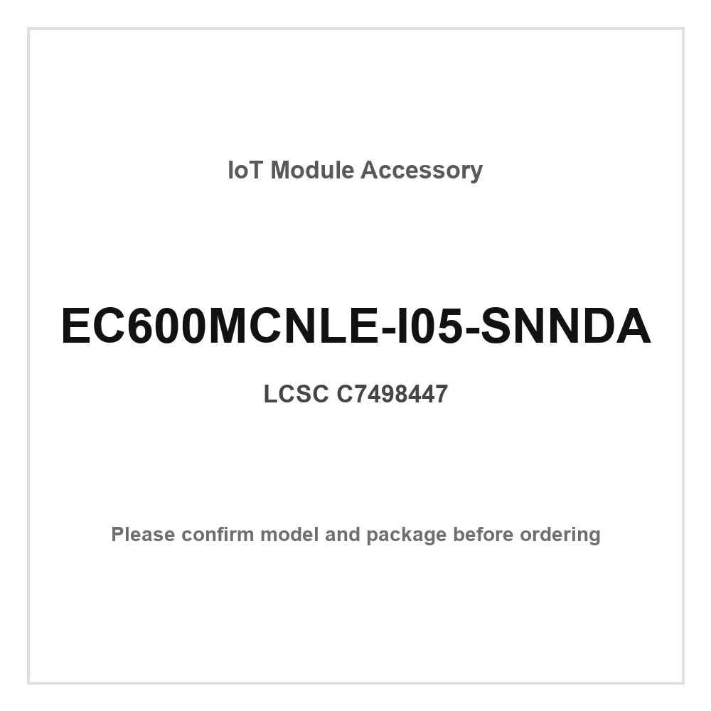 Module de Communication sans fil cellulaire LTE, 2 pièces, EC600MCNLE-I05-SNNDA SMD 22.9x21.9mm TDD-LTE FDD-LTE UART USIM USB2.0 ADC