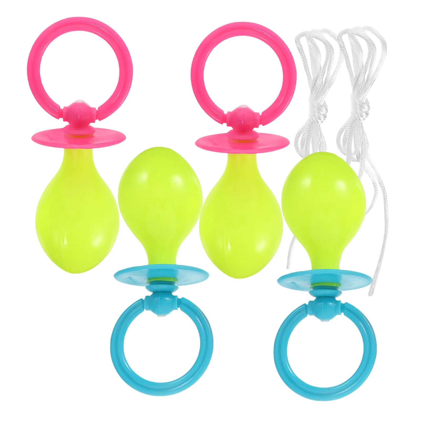 

Набор из 4 больших пустышек для Хэллоуина, забавный реквизит для костюмов, аксессуар для фотозоны, многоразовые