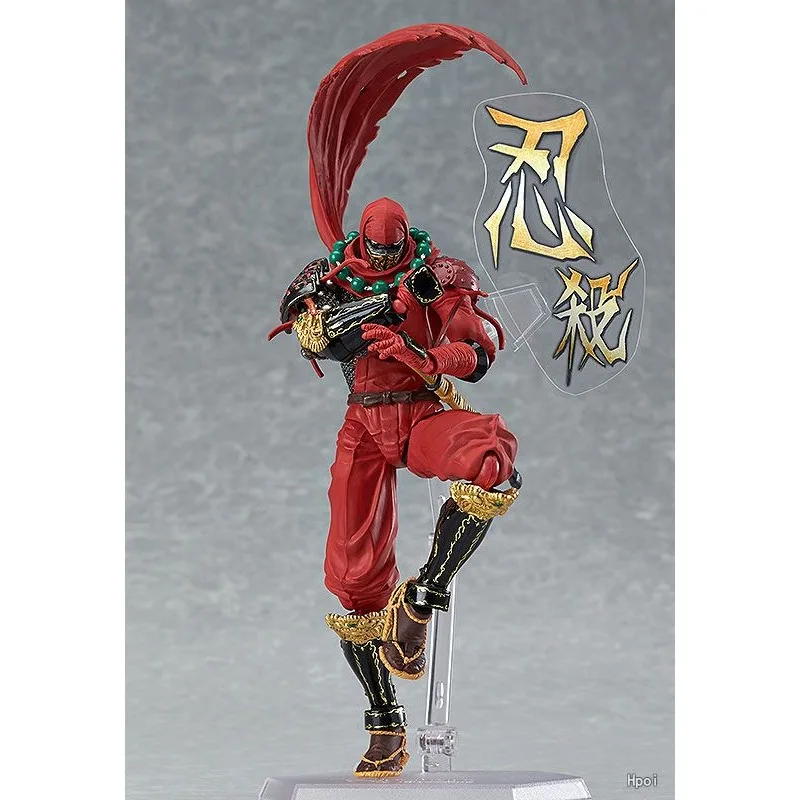 New Stock Genuine Max Original Figma Ninja Clothing Department Half Anime Movable Model Toy CollectiblesGiftDecorations for Boys