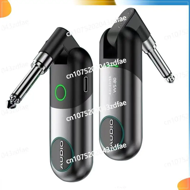 

B48A WS-80 Electric Guitar Wireless Transmitter Receiver Electric Blowpipe Connecting Cable For Musical Instruments