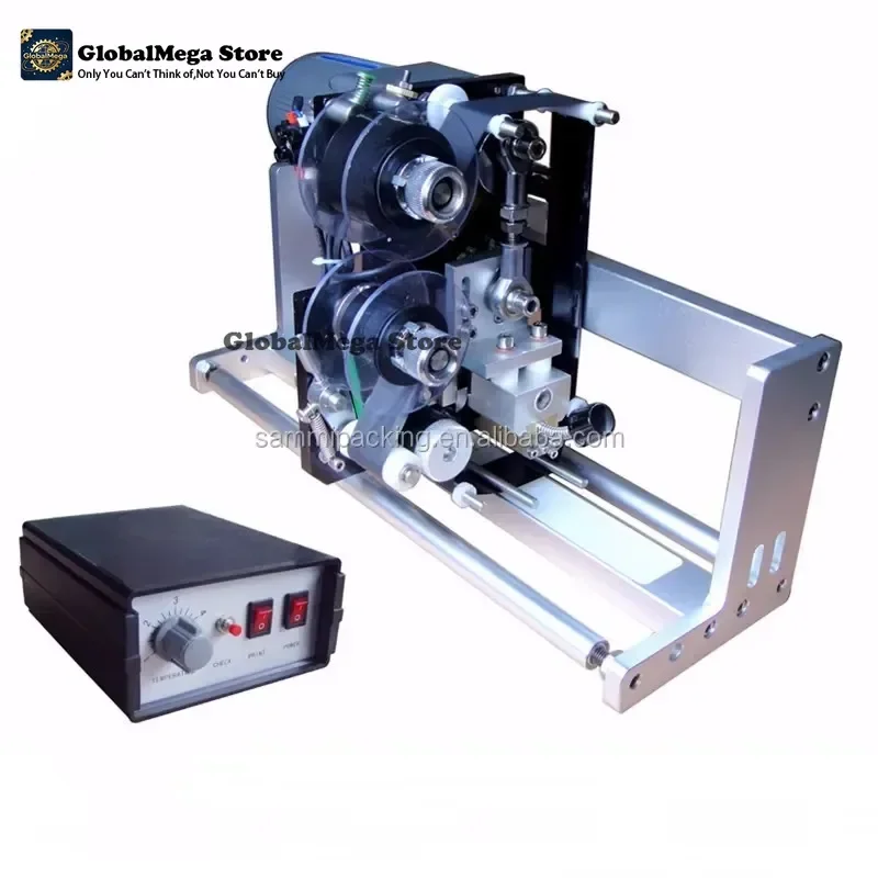 2026 Latest Automatic Synchronous Ribbon Coding Machine for Plastic Bags Labels Date Printing Batch Number Coding Equipment