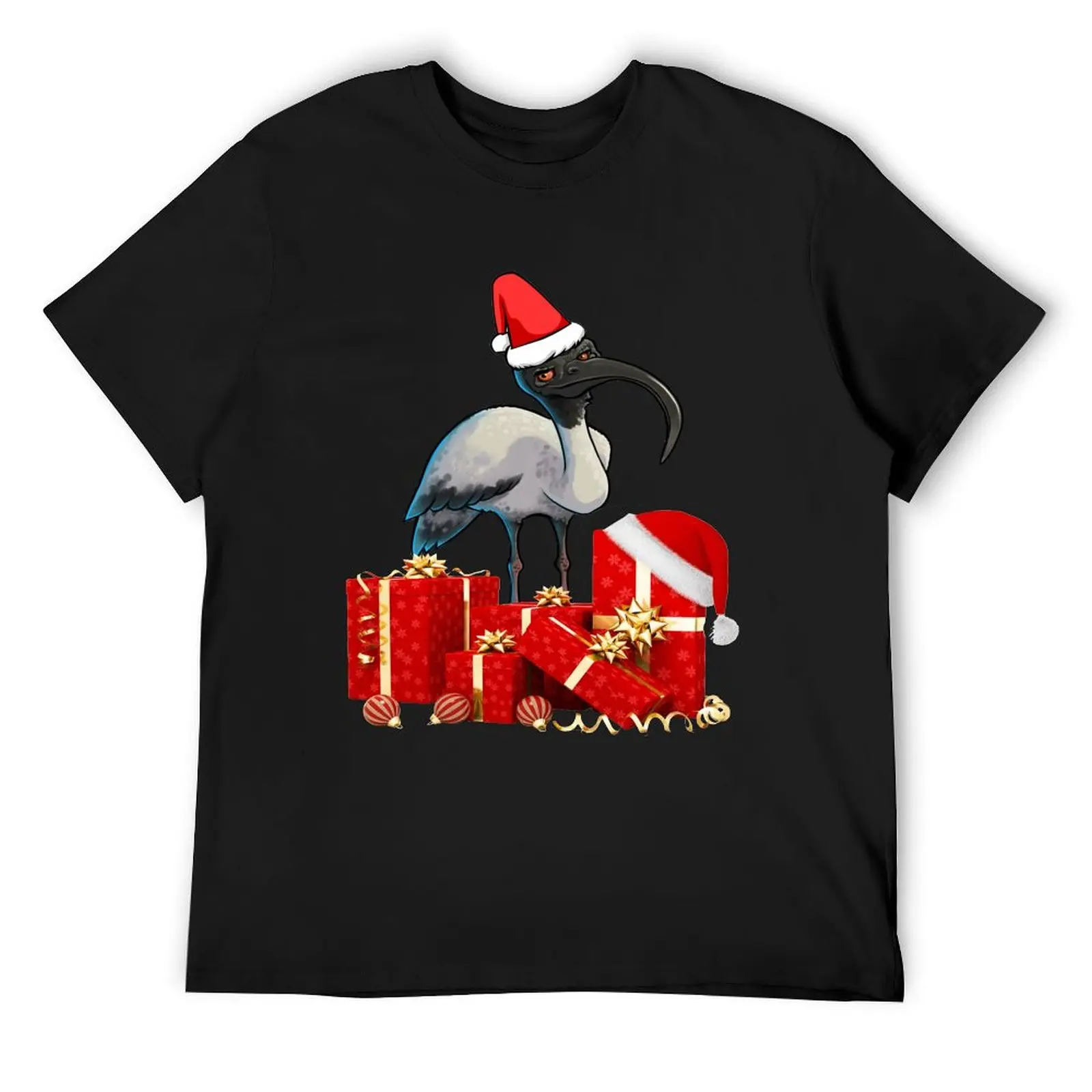 

Xmas Bin Chicken T-Shirt anime tshirt vintage graphic tee man clothes Blouse Men's t-shirt