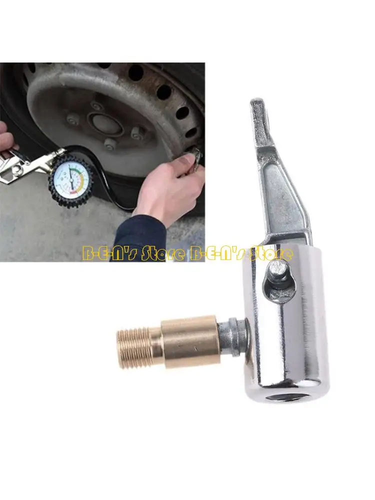 Y1AD Portable Air Inflation Nozzle Air Chucks Tire Inflation Accessories Used for Car Bike Trucks Motorcycle  Tire Inflation