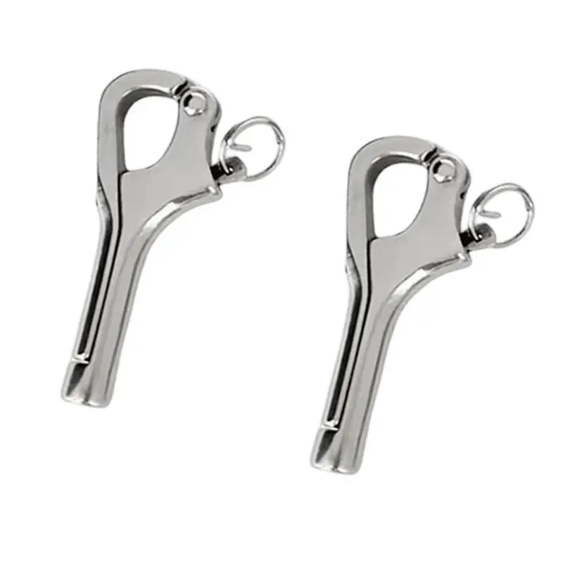 Image of 31BC Innengewinde-Relinghaken, Stahl-Relinghaken, 2er-Pack für den Einsatz an Schiffsseilschienen