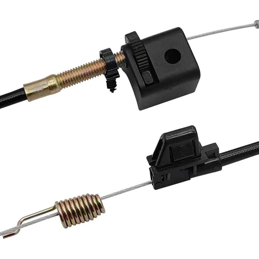 Lawn Mower Repair Drive Control Cable Z-bend End Spring End Rust-proof Materials Precision Design Enhanced Conductivity