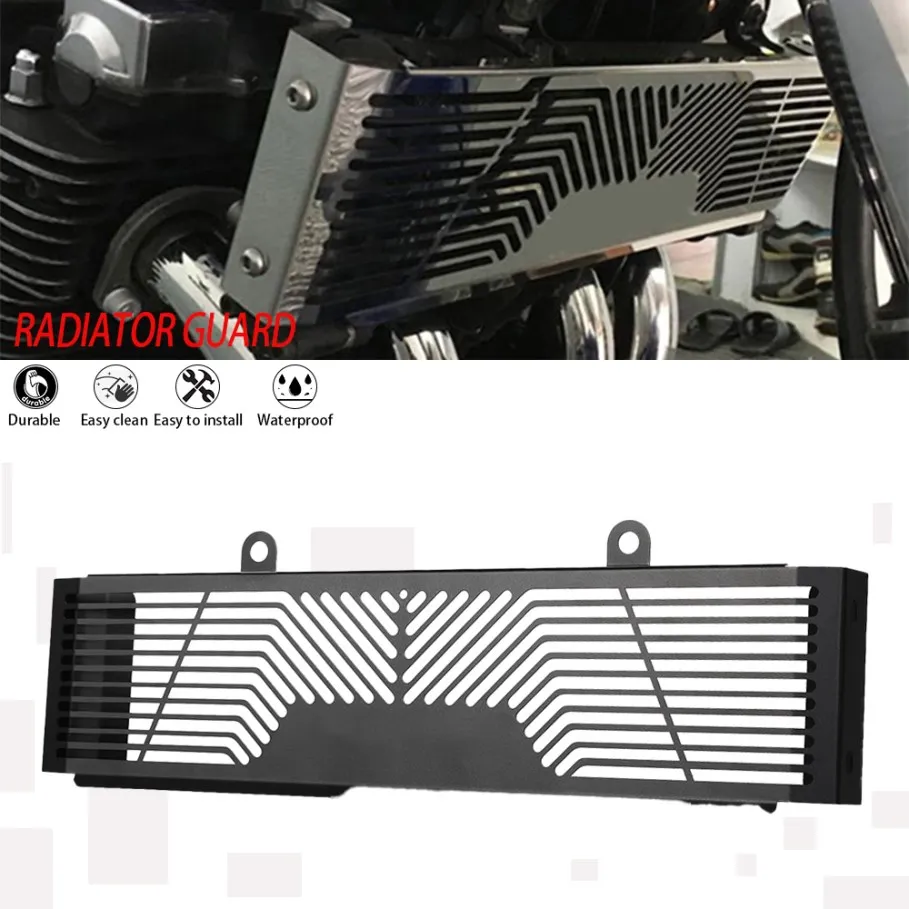 

XJR Motorcycle Radiator Grille Cover Oil Cooler Guard Protetor FOR YAMAHA XJR1200 XJR1300 XJR 1200 1300 1998 1999 2000 2001-2008