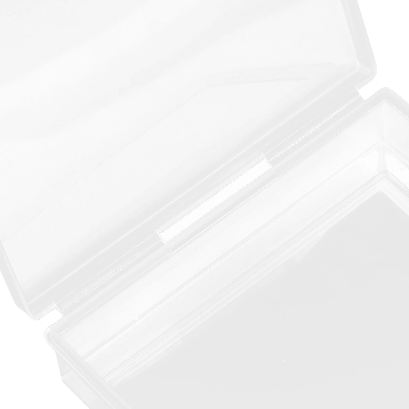 

2 Pcs Card Storage Box Cards Playing Carrying Case Holders for Plastic Organizer Cases