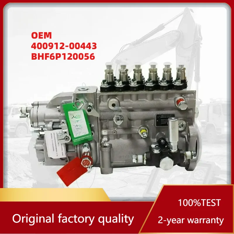 

Efficient OEM 400912-00443 BHF6P120056 Fuel Injection Pump