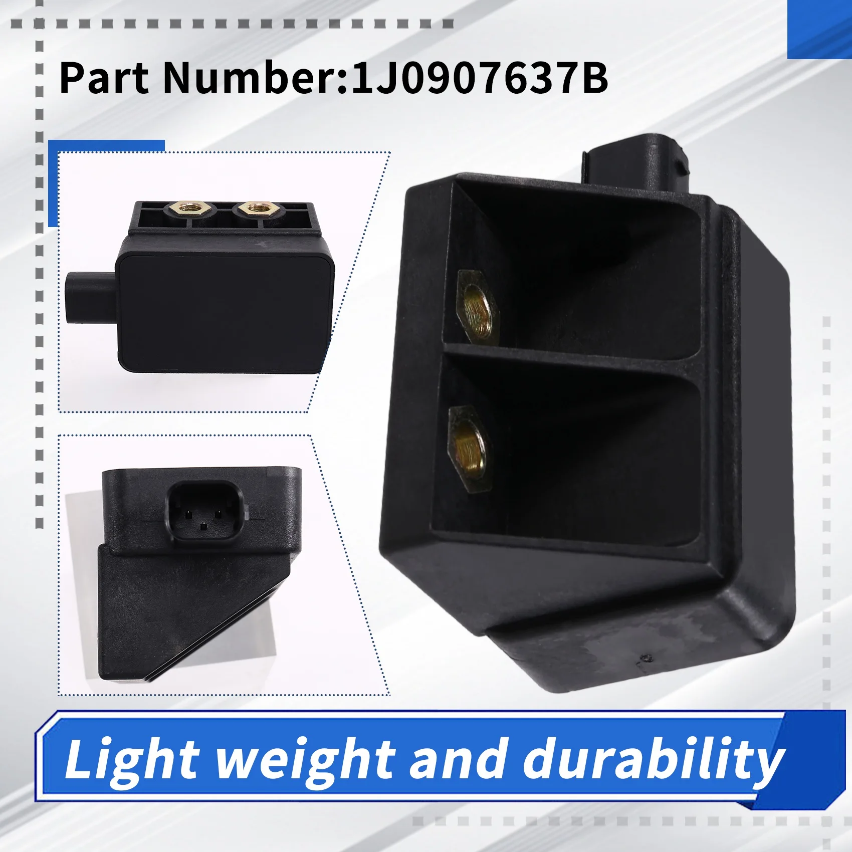 Toonaangevende auto voor VW Kever Golf A2 A3 Seat Leon Skoda Octavia 1997-2010 Yaw Rate Sensor Acceleratie Sensor 1J0907637B