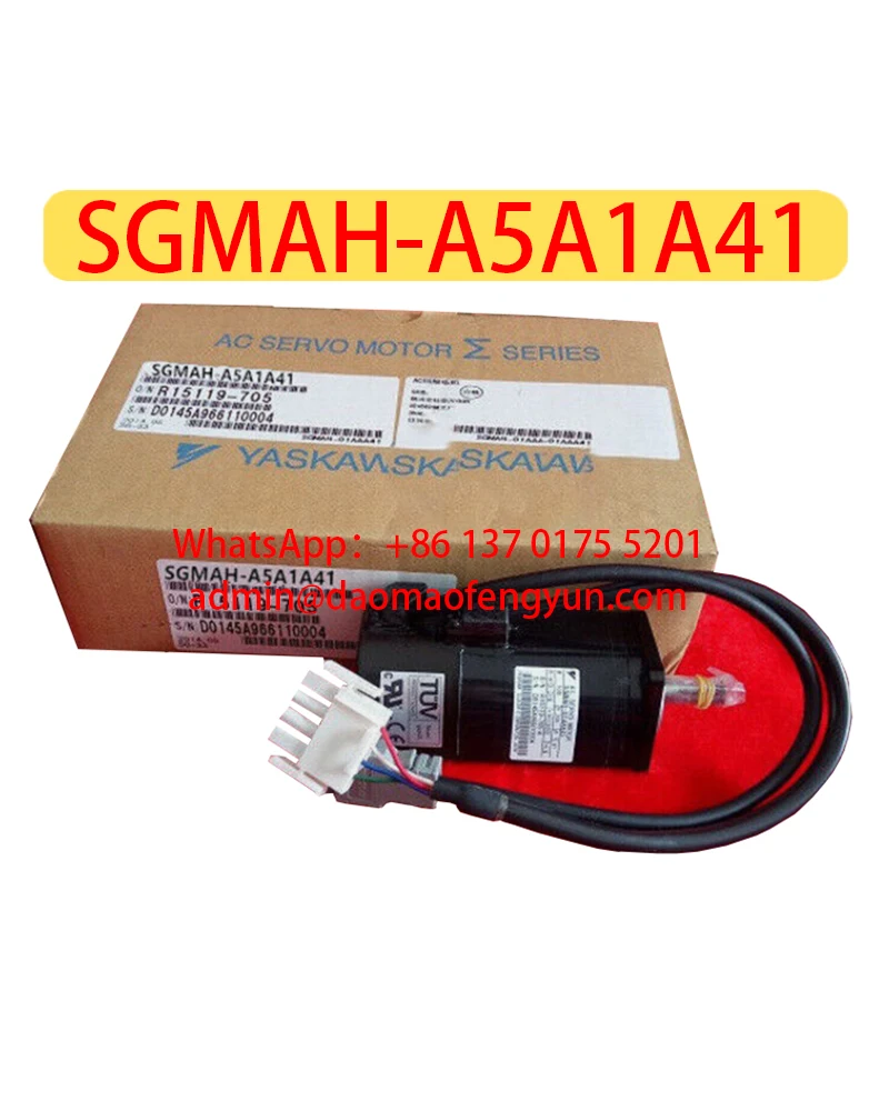 

SGMAH-A5A1A41 Brand New Servo Motor SGMAH A5A1A41，Fast shipping