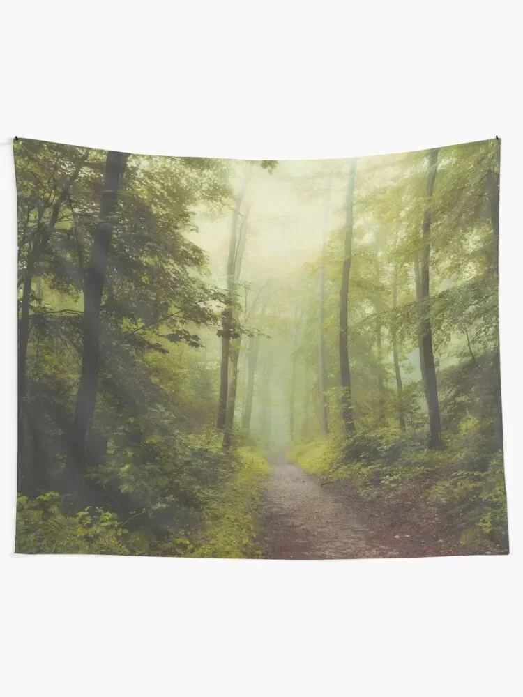 Long Forest Walk Tapestry Decor For Bedroom Decorations For Room Tapestry