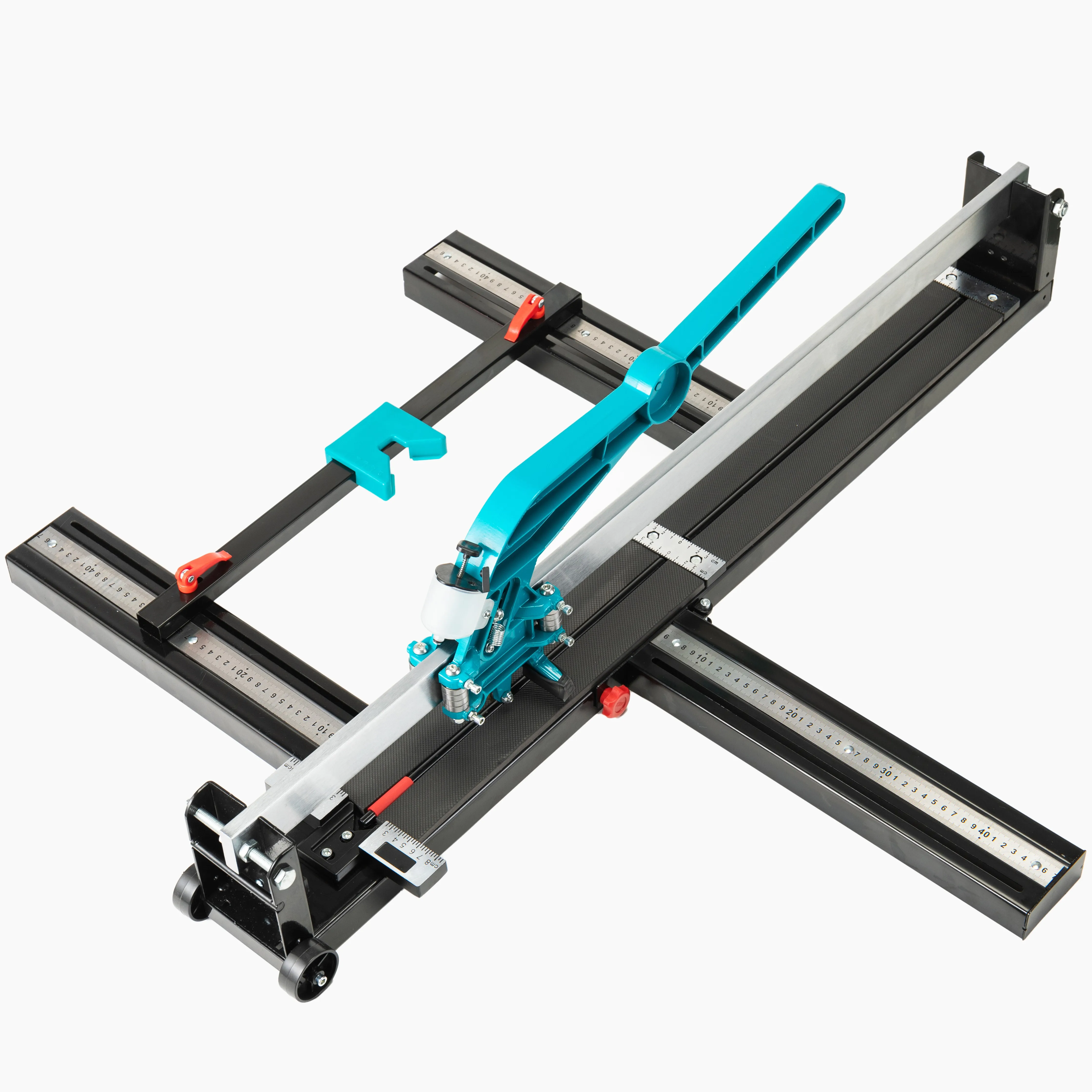 Portable Professional 1200mm Manual Tile Cutting Tools Hand Tile Cutter With Parallel and Angled Cuts