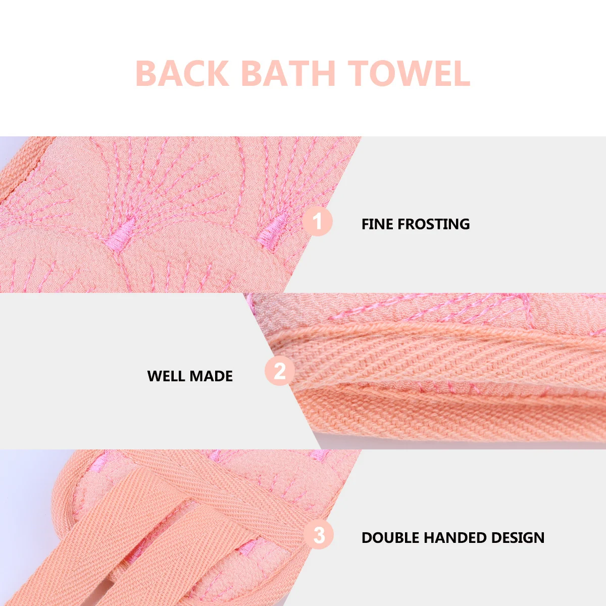 1 قطعة قسط الألياف منشفة استحمام الغسيل التقشير الجسم غسل القماش للوجه الخلفي التطهير مزيل الجلد الميت دش التبعي