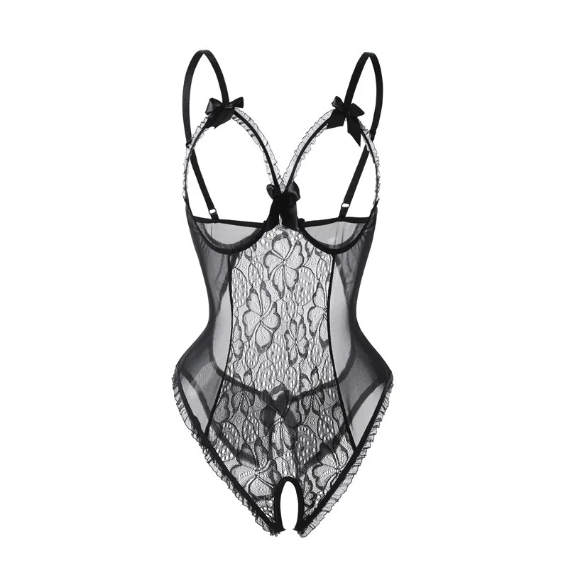 

Черное порно нижнее белье женский кружевной прозрачный бюстгальтер цельный сексуальные костюмы открытый бюстгальтер боди с вырезами женские комплекты эротического нижнего белья