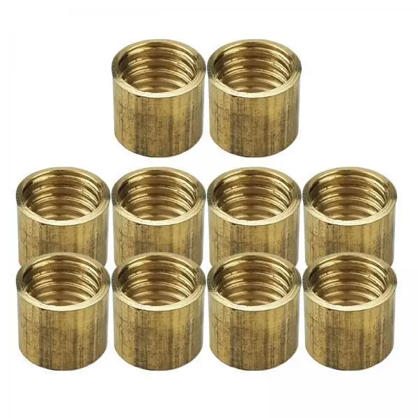 

Billiard Cue Head Ferrule Copper Brass Tube Repair Accessory Kit for Pool Cue Maintenance and Upgrades