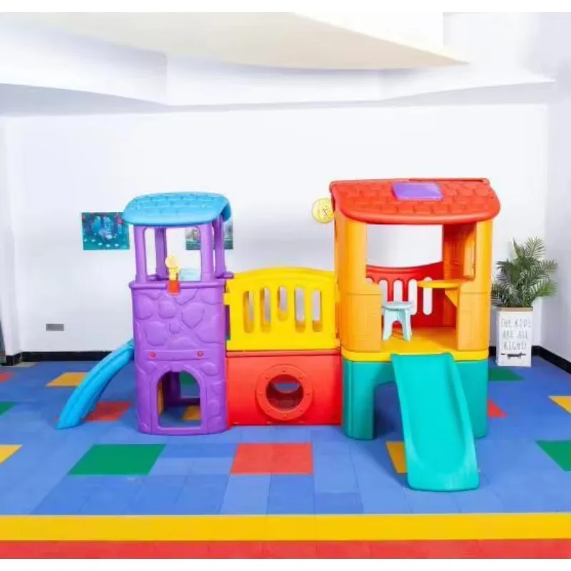 Hot Selling Children Indoor Plastic Playground Kids Playhouse Slide Toys Home Use Play House for Sale