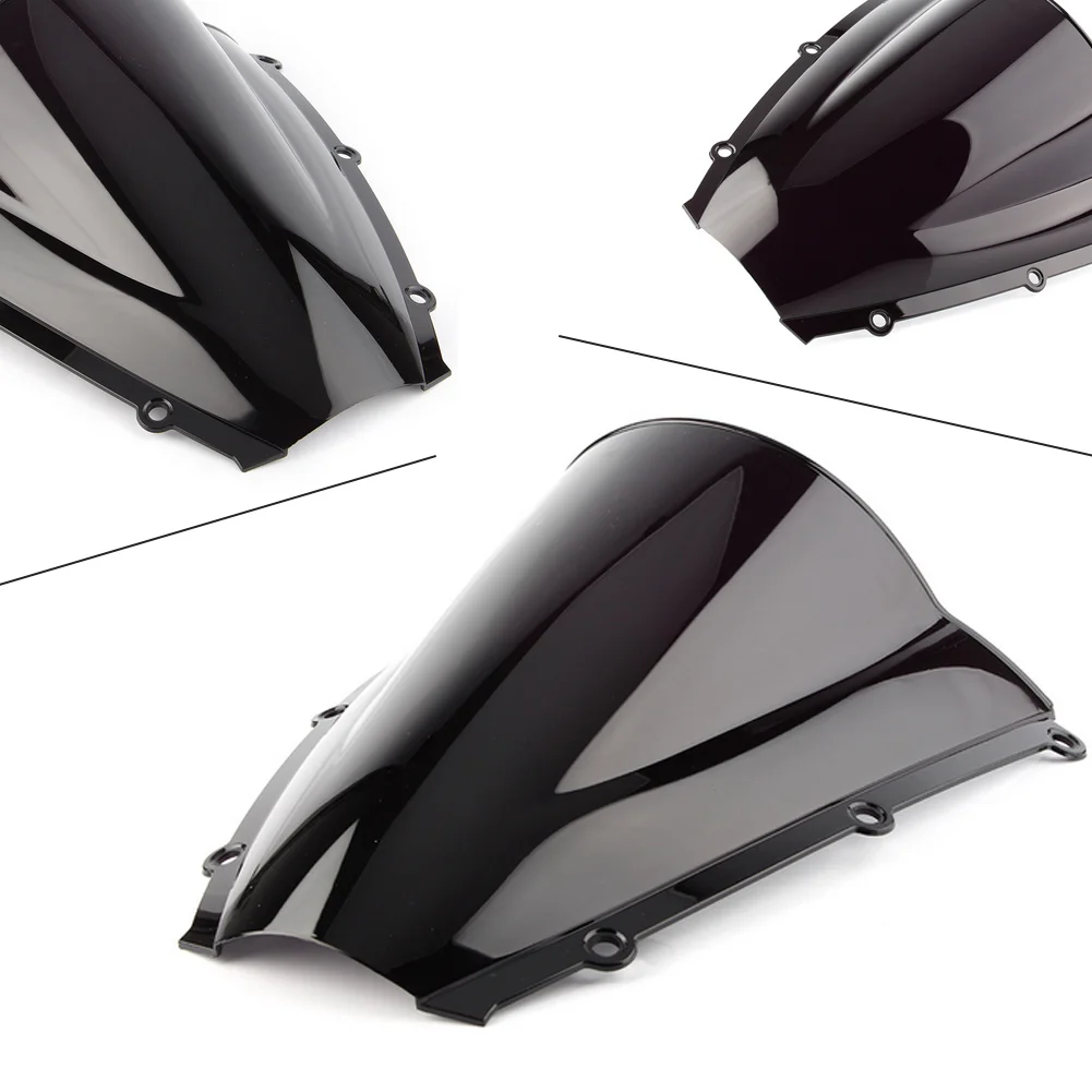 Motorcycle screen Double Bubble Windshield Deflector Protector WindScreen For Honda CBR600RR CBR 600RR CBR 600 RR F5 2003 2004