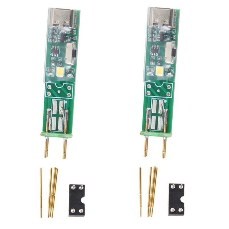 2Pcs Optocoupler Tester Optocoupler Test Detection Tool Optocoupler Online Test Tool Optocoupler Electronic Repair Tool