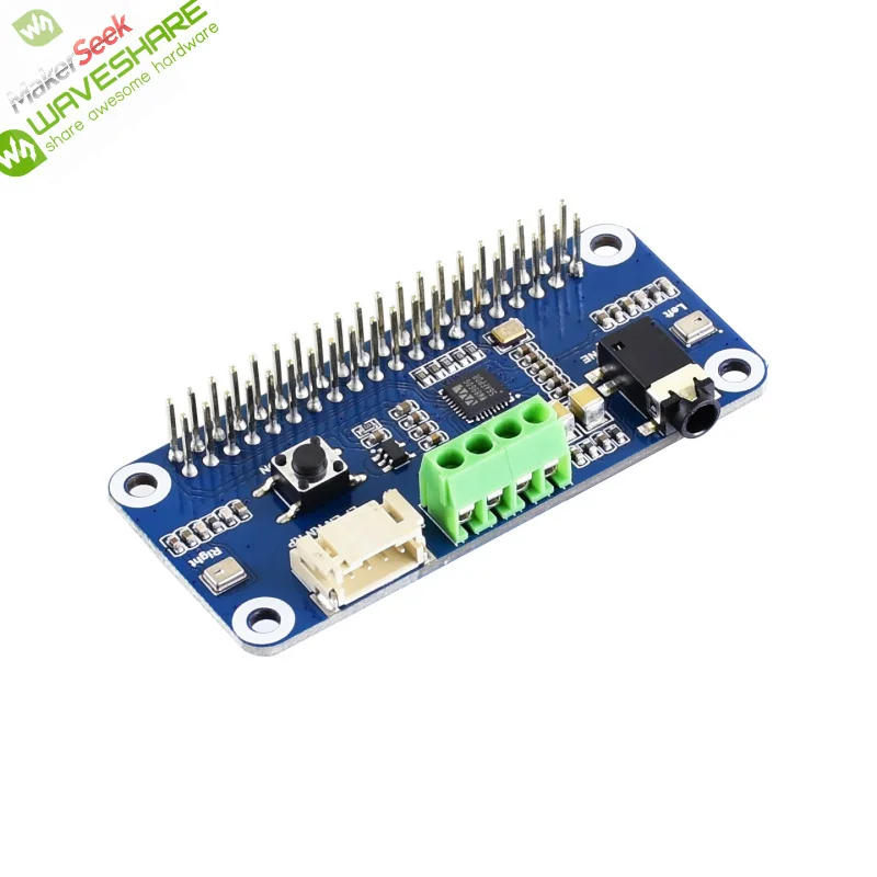 

Makerseek & Waveshare WM8960 Audio HAT-SKU-15668-Price without Shipping fee