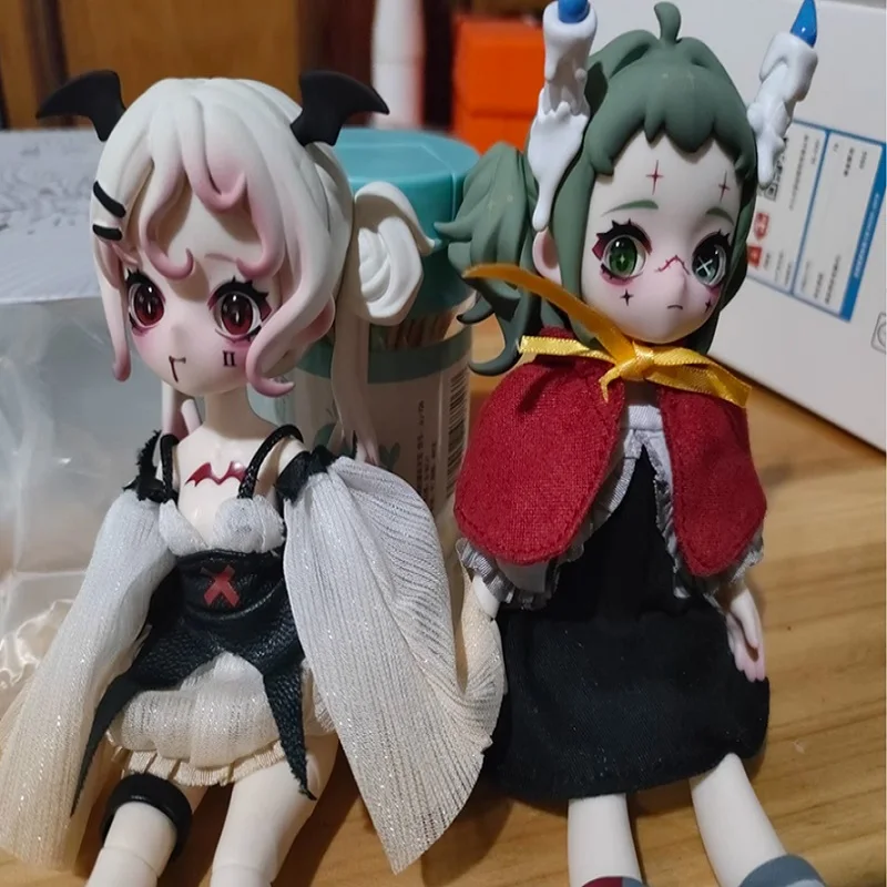 Новый Nyssa Nyssa Bizarre Nightmare Bjd Series Blind Box Фигурка 12-точечная кукла Mystery Box Орнамент Модная игрушка в подарок на складе