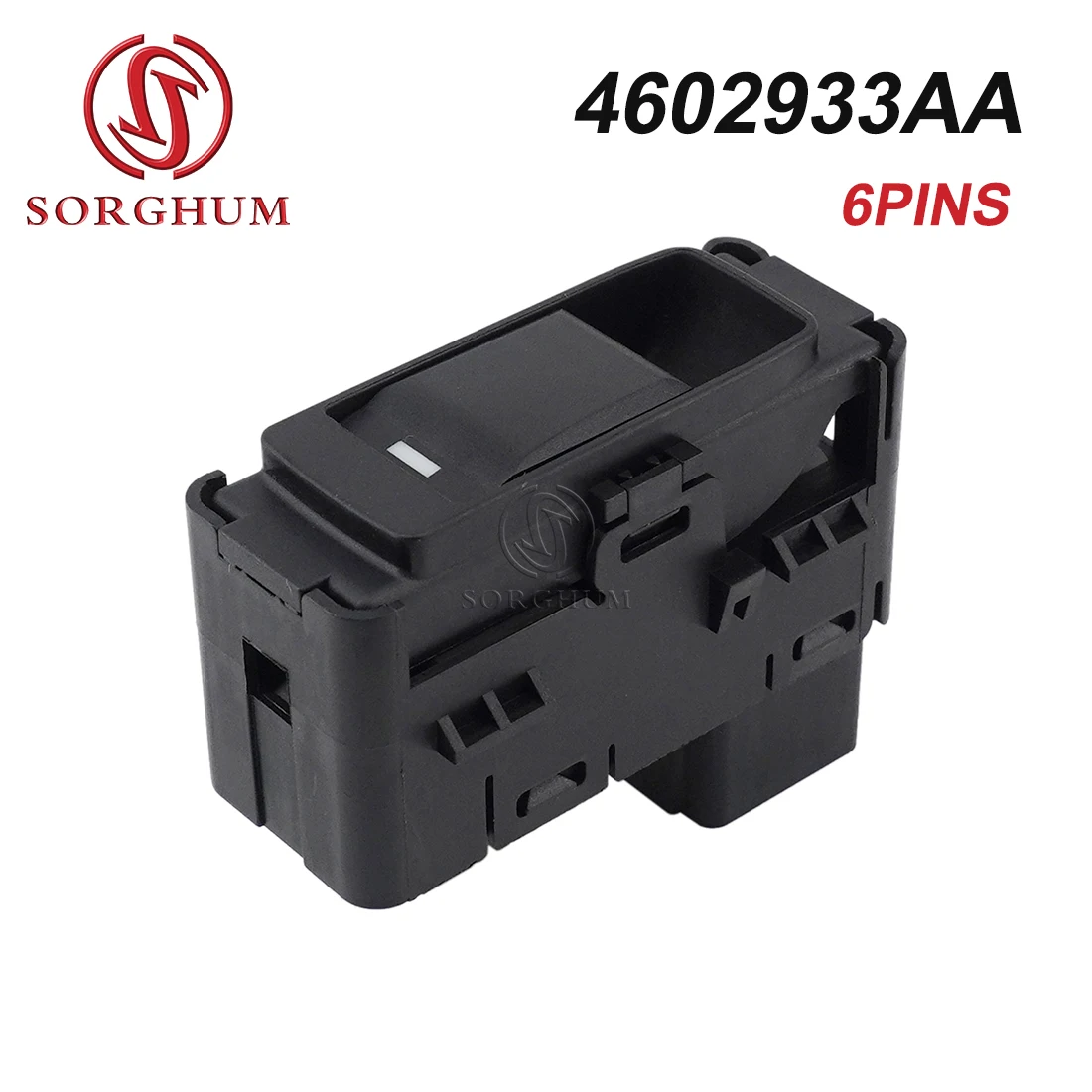 SORGHUM 4602933AA Rear Left Right Side Passenger Power Window Switch For 2007-2017 Dodge Chrysler Jeep 460 2933 AA 04602933AA