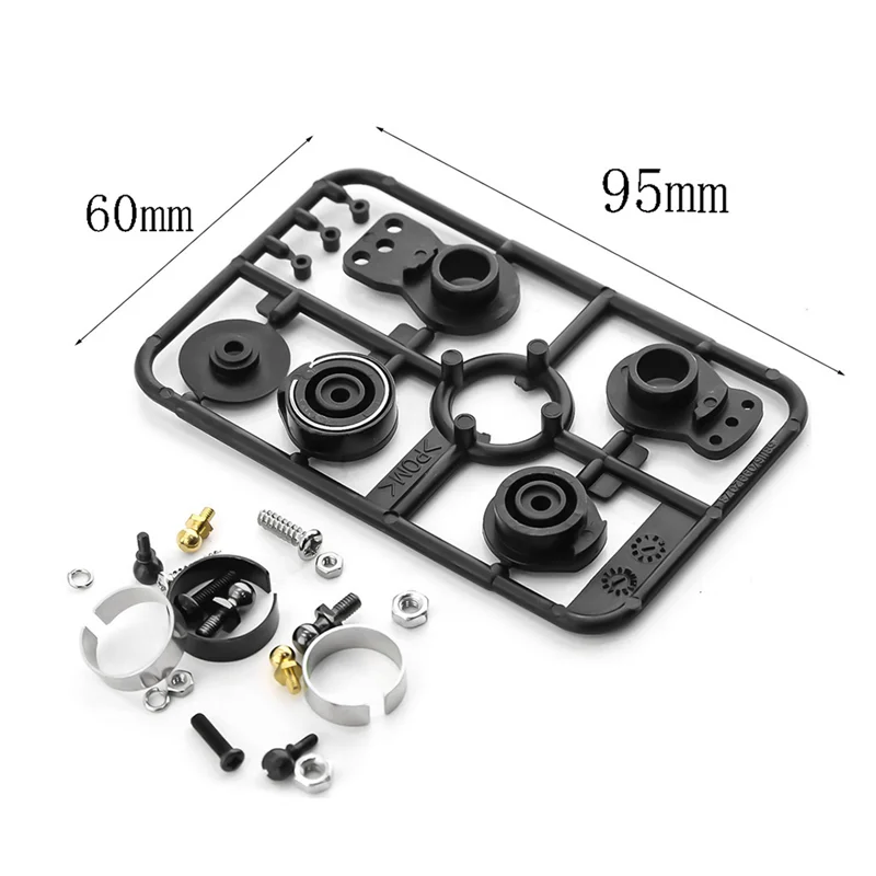 ABUM-50473 51000 موفر عزم دوران عالي W122 لسيارة RC TAMIYA TT01 TT02 XV01 XV02 TD2 TD4 أجزاء أسود